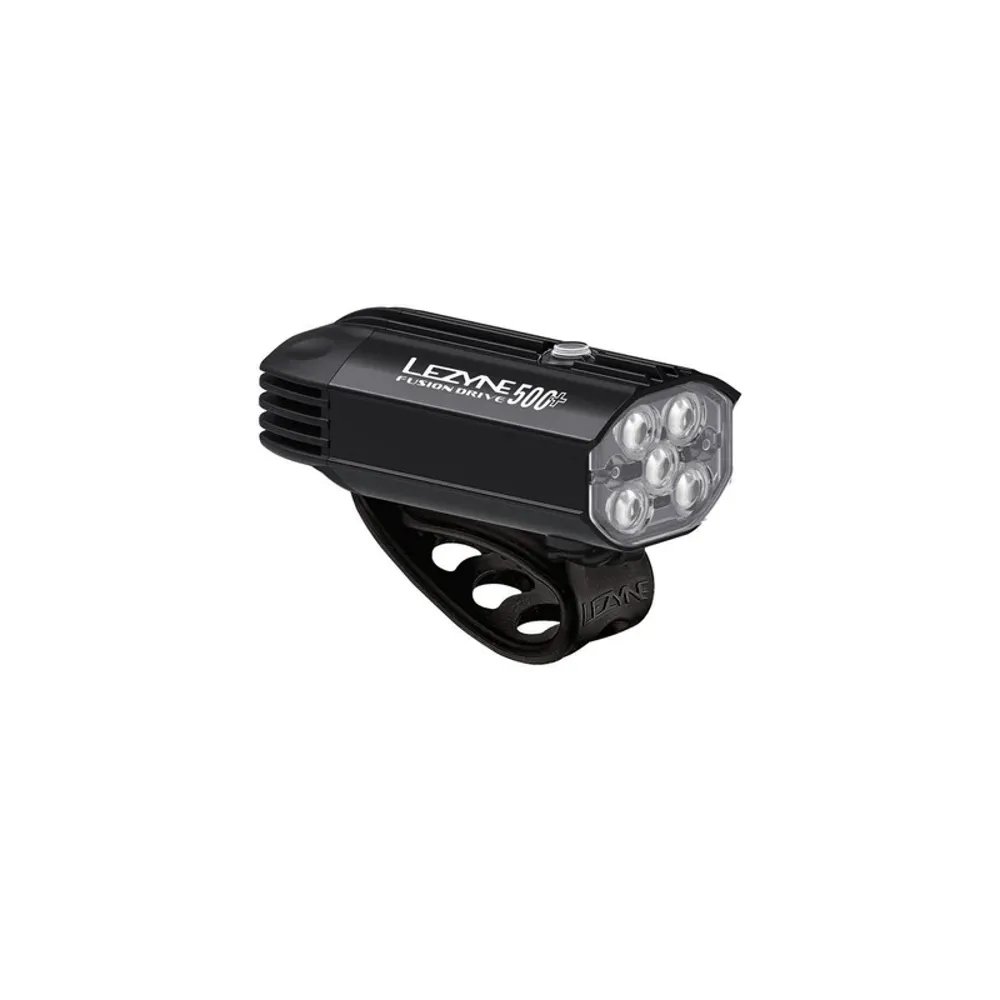 uPRISE Bikes Lezyne Fusion Drive 500+ Front LED Light - Black | Price match, 365 day return s, 18-Month Warranty, Finance Available & Free UK Delivery
